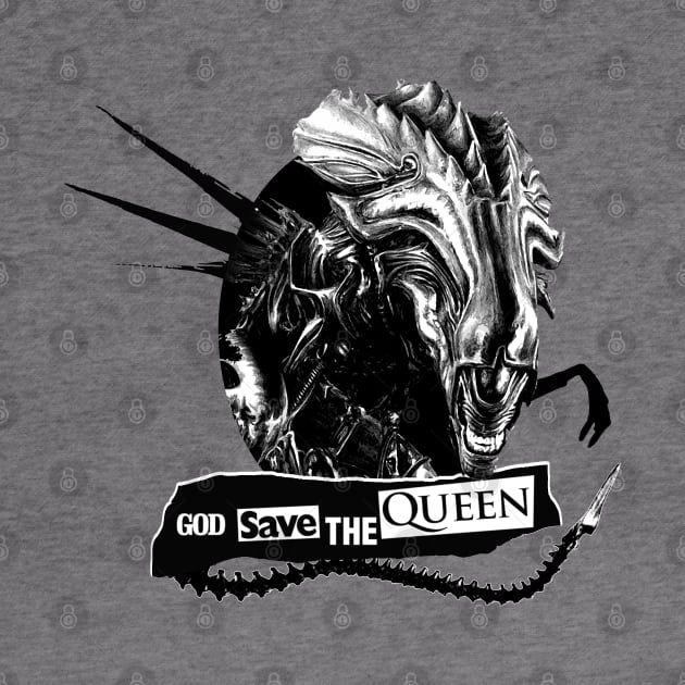 God Save The Queen: Alien by Meca-artwork